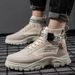 Casual 2024 Fashion Korean Style High-top Autumn New Martin Boots Men's Outdoor Work Shoes_vogvips.com