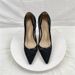 Size33-46 Women's Shoes Breathable Mesh Diamond High Heels 12CM Pointed Toe Stiletto Shallow Mouth Women's Shoes_vogvips.com