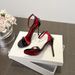New Red Sole Patent Leather Strap High Heel Sandals For Women, Royal Sister Style, Thin Heel, Sexy, Fashionable,_vogvips.com