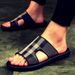 Slippers 2024 New Summer Flip Flop Beach With Soft Soles Casual Wear, Dual-purpose Sandals For Men's Shoes_vogvips.com