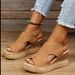 2025 New Lightweight Wedge For Foreign Trade, Cross-Border Fish-Mouth Large Size Open-Toe Buckle Strap European And_vogvips.com