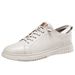 Round Head Casual Shoes Men's Shoes Cowhide Board Shoes British Cowhide Leather Shoes Men's Shoes Low-top British Driving Shoes_vogvips.com