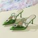 In-stock Cross-border Foreign Trade Shoes, Stiletto Heel With Rhinestones, Women's Pointed-toe Sandals, Goddess Runway_vogvips.com