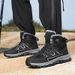 Outdoor Cross-country Mountaineering Running Shock-absorbing Hiking Shoes_vogvips.com