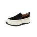 Thick-Soled Casual Platform Spring Summer Slip-On British Style Fisherman Single Shoes Soft Leather Deep Mouth Lazy_vogvips.com