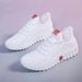 Cross-Border New Fashion Versatile Casual Women's Cloth Flat Shoes Trendy Sneakers Women Wholesale_vogvips.com
