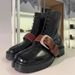 In Stock Cowhide Version ~ European And American Retro Split-Toe Belt Buckle Martin Women's British Style Pig's Trotter_vogvips.com