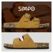 1 Pair Of Leather Sandals For Men And Women Beach Sandals 2025 Designer Men's Comfortable Slipper Original Brands Shoes_vogvips.com