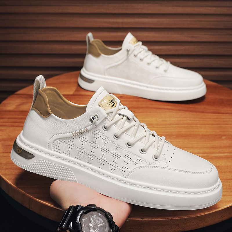2024 Spring Thin Men's Small White Everything Comfortable Flat Sports Single Fashion With Student Casual Shoes_vogvips.com