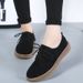 Spring And Autumn British-style Small Shoes, Cross-border Genuine Leather Flat Shallow Single Women, Versatile_vogvips.com