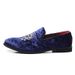 Unbeatable Quality Unbeatable Quality Men's New Embroidered Shoes, Men's One-piece Loafers, Summer Non Smelly Foot Covers, Round Toe Casual Shoes_vogvips.com