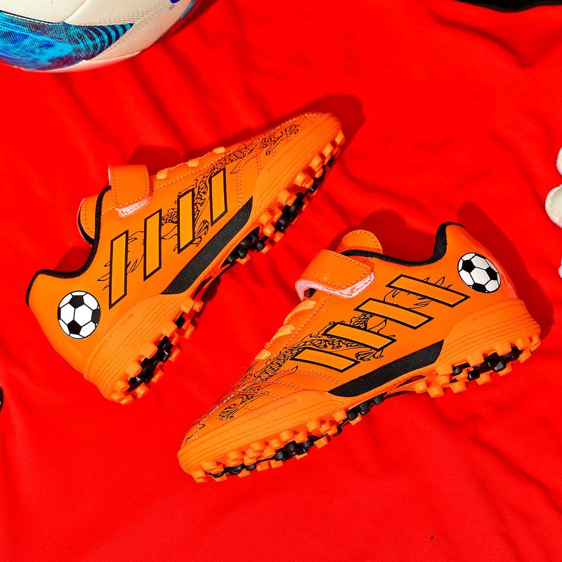 2025 New Lace Up Children's Broken Nail Football For Men, Youth Grass Club, Student Training Shoes_vogvips.com