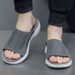 Top Quality Men Slippers Breathable Couples Outdoor Indoor Sandals Concise Comfy Slides Casual Shoes Non-slip Home Bedroom Flats_vogvips.com