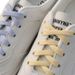Uv light change color shoelaces Double braided small white shoe shoe LACES_vogvips.com