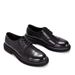 British Handmade Casual Men's Leather Thick Soled Wedding Groom Three Joint Business Formal Derby Shoes_vogvips.com