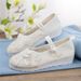 Embroidered For Women Low Heels, Elegant Flat Bottoms, Versatile And Improved Clothing, Paired With Hanfu Shoes, Ancient_vogvips.com