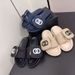 Xiaoxiangfeng One-Word Flip-Flops Casual Shoes For Women, Outdoor Wear, Internet Celebrity Thick Sole, 2025 Spring_vogvips.com