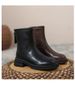 2025 New Martin Thick Sole Slim British Style Short Women's Spring Autumn Single Boots_vogvips.com
