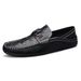 Men's Doudou Shoes Leather Men's Shoes Soft Leather Soft Sole Casual Non-slip Leather Loafers Men's_vogvips.com
