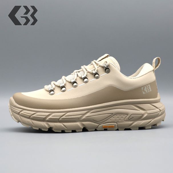 GBB HIGH Men's Leather Waterproof Casual Shoes Autumn Winter Non Slip Lightweight Thick Sole Shock Absorbing Universal Running Shoes_vogvips.com