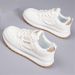 2026 New Autumn Versatile White Shoes Women, High-End Student Soft Casual Shoes, Sports Thick Sole Sneakers For Women_vogvips.com