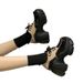 2025 Autumn Winter New Thick Sole Height Increasing Martin Mid-Calf Comfortable Stylish Korean Style Lace-Up Single_vogvips.com