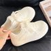 Versatile Lightweight Breathable Thick-Soled Sneakers For Women 2026 New Autumn White Height-Increasing Soft-Soled_vogvips.com