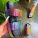 Plus Size Rhinestone Sandals Women's Summer New Flat Thick Sole One-strap Beach Sandals_vogvips.com