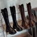 Hot Item~ Shoe Lady Autumn New V-Neck Long Over-the-Knee Thick Sole Height-Increasing Fashion Non-Slip Knight Boots_vogvips.com