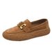Slip-On Casual Leather Suede Loafers All-Season British Style Men's Trendy Shoes_vogvips.com