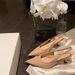 Temperament Small Pointed Head Shallow Mouth Empty Elegant Two Wear Kitten High Heels Single Shoes Women's Spring_vogvips.com