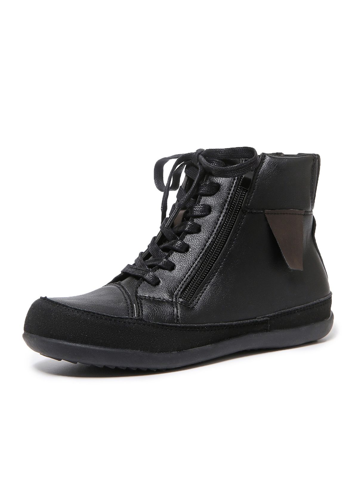 Women's Shoes Large Size Fashion Short Boots Autumn And Winter New Round Head Lace Up Plus Velvet Thickened Flat Bottom Martin Boots_vogvips.com
