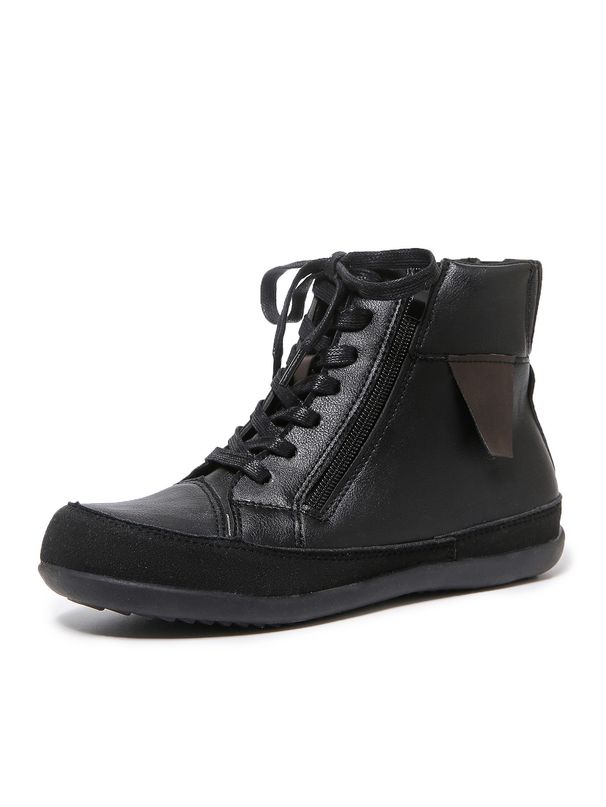 Women's Shoes Large Size Fashion Short Boots Autumn And Winter New Round Head Lace Up Plus Velvet Thickened Flat Bottom Martin Boots_vogvips.com