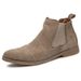 European Warm Series Men's Shoes 2025 Four Seasons Fashion Trend High-top Ankle Large Size British Style Pointed Toe Martin Boots_vogvips.com