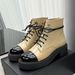 New In Stock: European American Fashion Autumn And Winter Leather Thick-Soled Height-Increasing Boots, Classic Versatile_vogvips.com