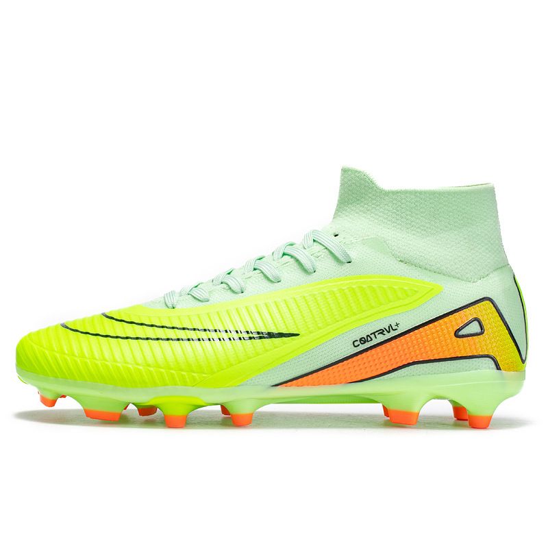 Kids Youth Men’S Football Boots Football Shoes New High-Top Long-Studded Turf-Studded Shoes For Teenagers, Men And Women, AG Outdoor Training Profes_vogvips.com