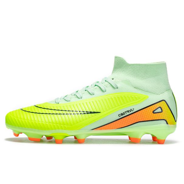 Kids Youth Men’S Football Boots Football Shoes New High-Top Long-Studded Turf-Studded Shoes For Teenagers, Men And Women, AG Outdoor Training Profes_vogvips.com