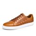 Men's Summer Business Genuine Crocodile Pattern Casual Shoes, European Style Formal Large Size Leather Shoes For Men_vogvips.com