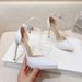F6 New Model 2026 Ultra High Heel 12CM Platform Shallow Hollow Strap Pointed Toe Sandals 313233 Small Size_vogvips.com
