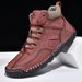 Mid-Top Men's Boots, Size 48, Martin Boots, Autumn And Winter Men's Casual Shoes, Motorcycle Boots_vogvips.com