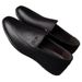 Casual Soft Leather Work Slip-On Loafers Trendy British Style Men's Shoes_vogvips.com