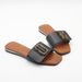 Women's Summer Slide Sandals - Comfortable Square-Toe Flip Flops For Beach, Casual & Everyday Wear (Black/White/Brown, Sizes 36-42)_vogvips.com
