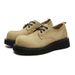 European And American Retro Derby High-End Big Toe British Thick-Soled Height-Increasing Men's Workwear Casual Versatile_vogvips.com
