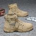 Extra Large Size Martin Boots For Men, Autumn High-top Shoes, Workwear Hiking Mid-top Men's Yellow Boots, British Style_vogvips.com