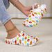 Women's Summer New Cute Strawberry Print Sandals Thick Sole Non-Slip Beach Wearable Closed Toe Shoes_vogvips.com