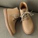 3902 Autumn Mid-Top Short British Style Workwear Men's Martin Solid Color Versatile Boots_vogvips.com