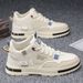 Spring New Breathable High Top Men's Versatile Small White Thick Sole Sports Casual Board Trendy Shoes_vogvips.com