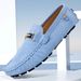 2026 Spring/Summer Large Size Suede Lightweight Loafers, Work In European And American Style, Casual Men's Driving_vogvips.com