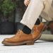 Brogue Genuine Leather Men's Shoes Classic Retro Design Style Outdoor Leisure Business Party Office Wedding Adult_vogvips.com