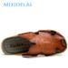 MIXIDELAI New Quality Leather Non-Slip Beach Sandals Comfortable Summer Shoes Slippers Classics Men Flip Flops_vogvips.com